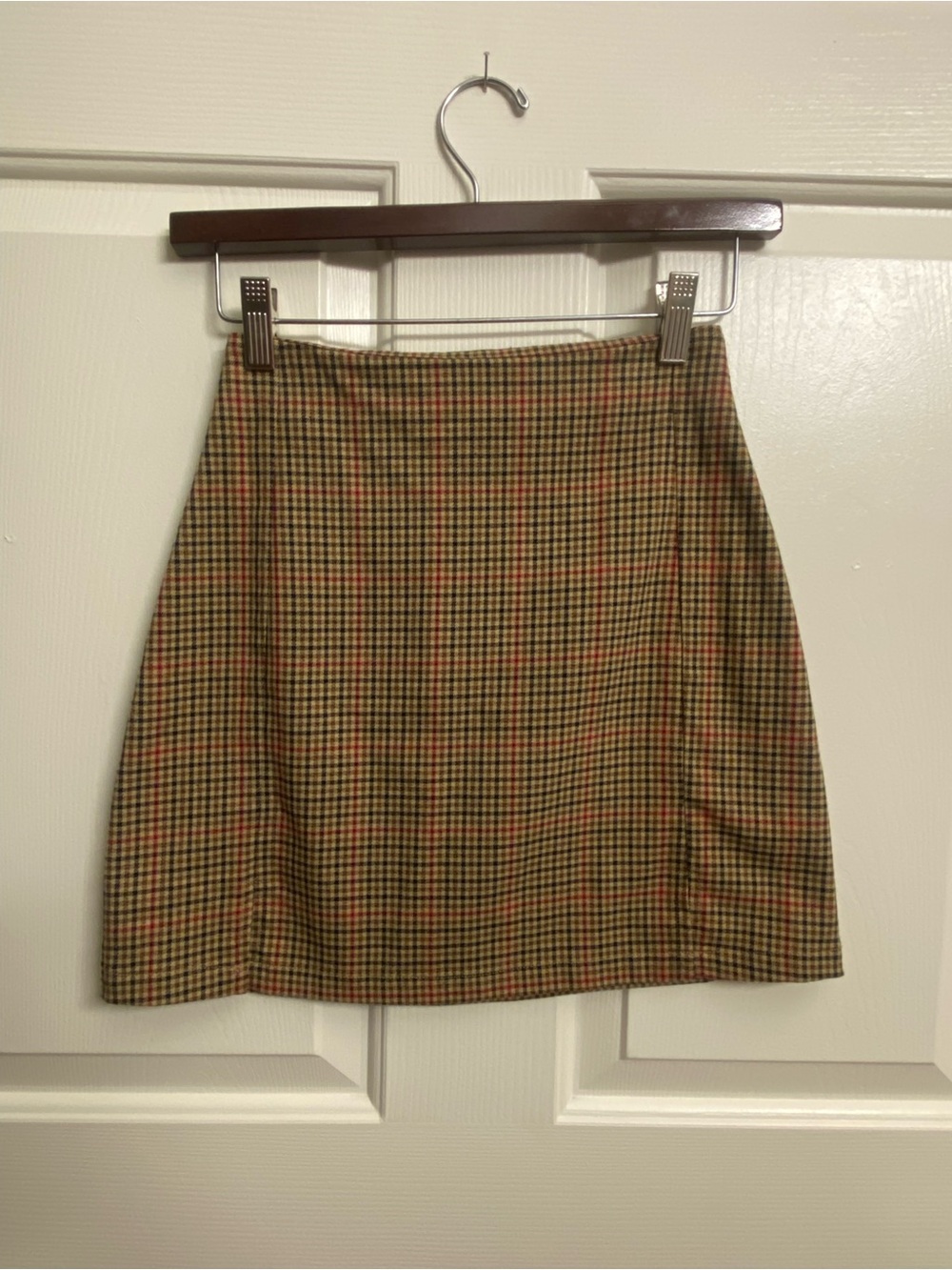 John Galt/Brandy Melville plaid skirt